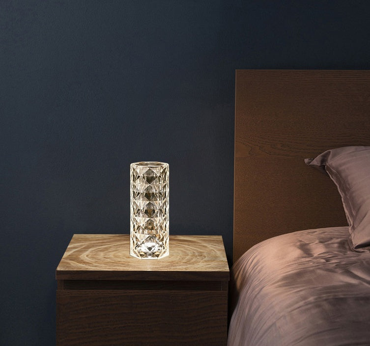 Nordic Crystal Lamp | USB Table/Bedroom Lamps
