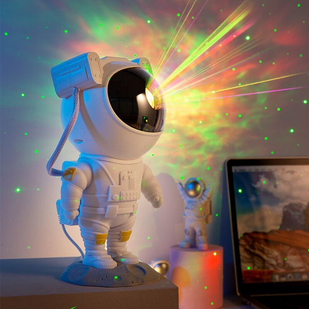 Astronaut Galaxy Starry Sky Projector Nightlight USB Bedroom Table Lamp