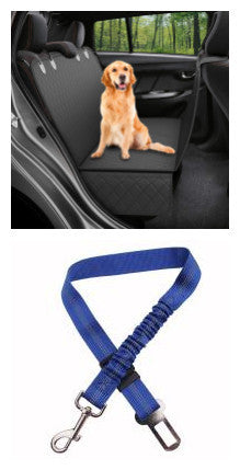 Dog Car Seat Cover | Pet Carrier Hammock | Safety Protector Car Rear Back Seat Mat With Zipper And Pocket For Travel