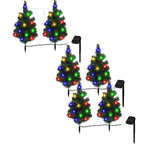 Solar Christmas Tree Solar Powered Trail Multicolor LED Light Christmas Tree