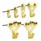 130Pcs Picture Frame Hangers With Nails Metal Photo Hanging Kit