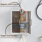 Minimalist Wall-Mounted Bathroom Storage Box - No Drill, Waterproof Shelf Organizer