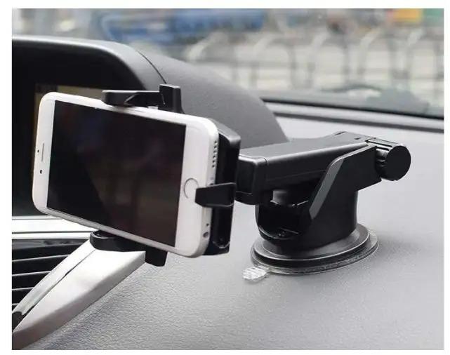 Revolex Zoom Star Pros Car Dashboard Mobile Holder - Universal Phone Mount (Black)
