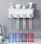 Wall Mounted Toothbrush Holder