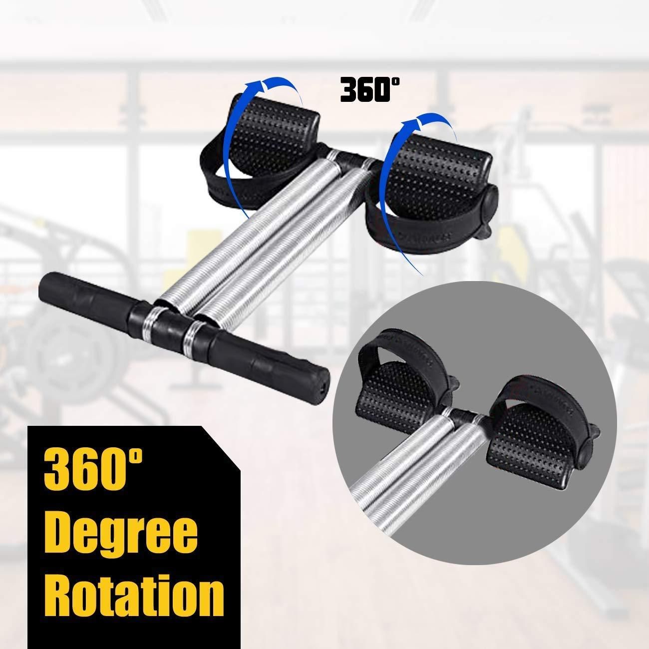 Double Spring Tummy & Waist Trimmer Ab Exerciser - Full Body Resistance Trainer