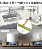 Silicone Splash Guard for Kitchen Sink (Pack of 2) - Oil-Proof Water Baffle