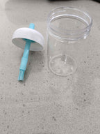 2-in-1 Oil Dispenser Bottle with Silicone Brush 250ml - Kitchen Cooking Tool