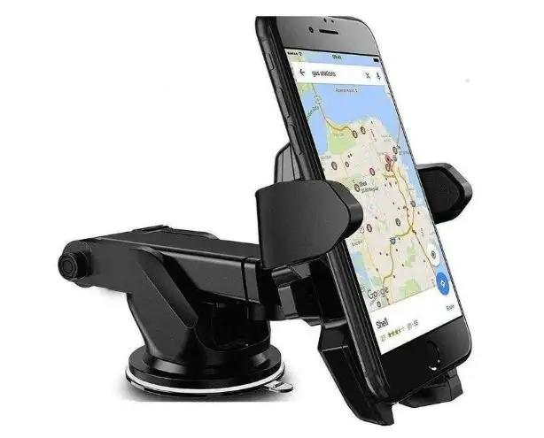 Revolex Zoom Star Pros Car Dashboard Mobile Holder - Universal Phone Mount (Black)