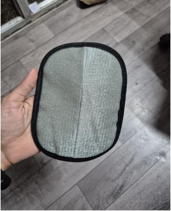 Pet Hair Removal Gloves (Pack of 2) - Double Sided Mesh Grooming Mitt for Dogs & Cats