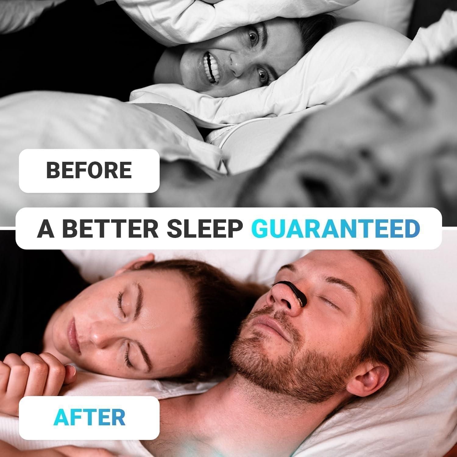 Silicone Breathing Nasal Strip Starter Kit - Better Sleep & Airflow Aid