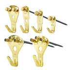 130Pcs Picture Frame Hangers With Nails Metal Photo Hanging Kit