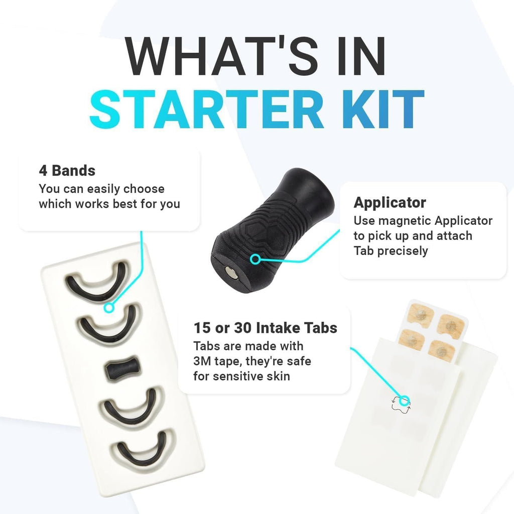 Silicone Breathing Nasal Strip Starter Kit - Better Sleep & Airflow Aid