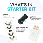 Silicone Breathing Nasal Strip Starter Kit - Better Sleep & Airflow Aid