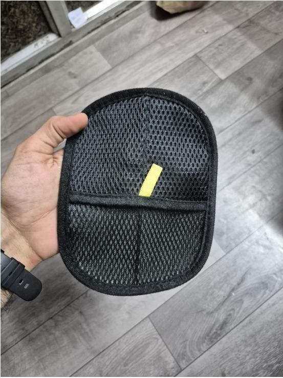 Pet Hair Removal Gloves (Pack of 2) - Double Sided Mesh Grooming Mitt for Dogs & Cats