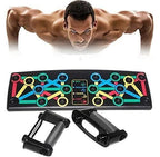 Fitbeast 2.0 Push Up Board - ABS Plastic Pushup Bar with Strong Grip Handle