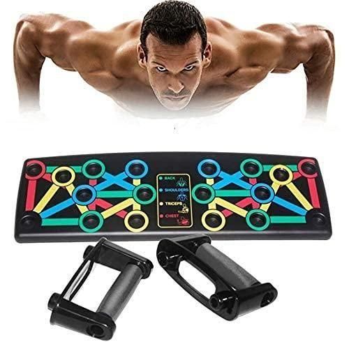 Fitbeast 2.0 Push Up Board - ABS Plastic Pushup Bar with Strong Grip Handle