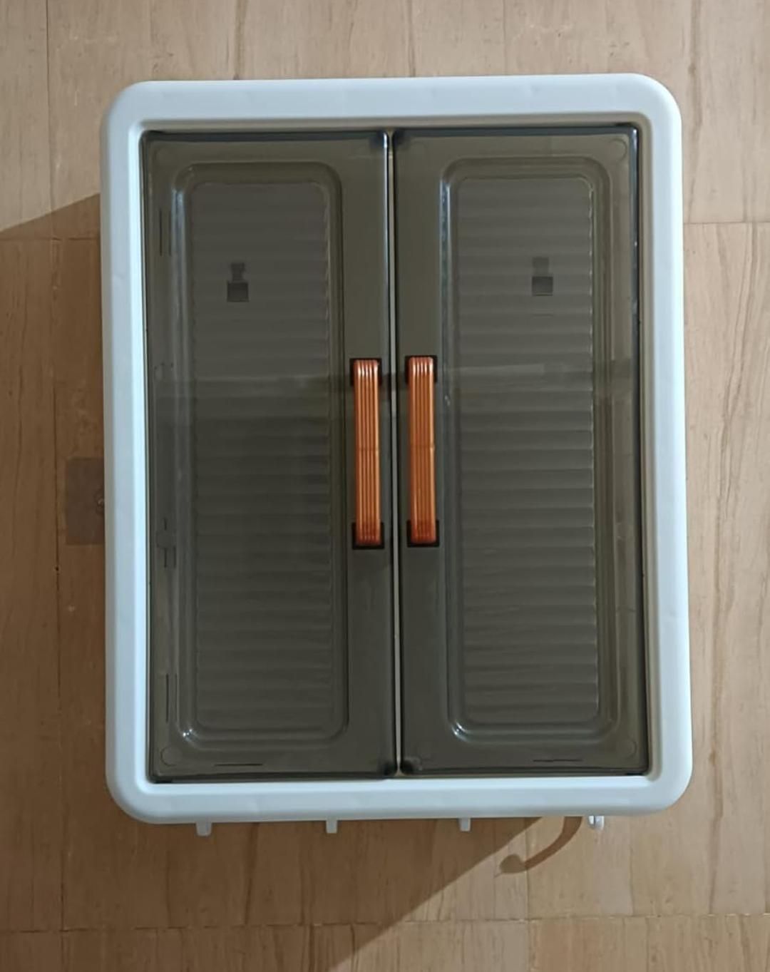 Minimalist Wall-Mounted Bathroom Storage Box - No Drill, Waterproof Shelf Organizer
