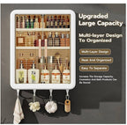 Minimalist Wall-Mounted Bathroom Storage Box - No Drill, Waterproof Shelf Organizer