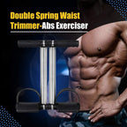 Double Spring Tummy & Waist Trimmer Ab Exerciser - Full Body Resistance Trainer