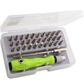 32-in-1 Multipurpose Mini Screwdriver Kit - Magnetic Interchangeable Bits & Wrench Repair Tool Set