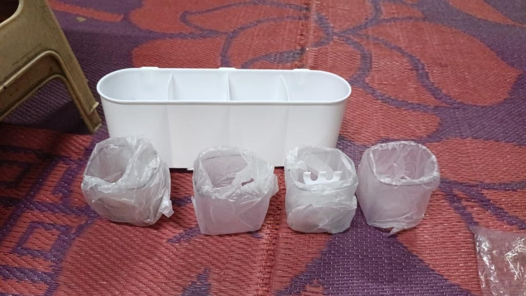 Wall Mounted Toothbrush Holder