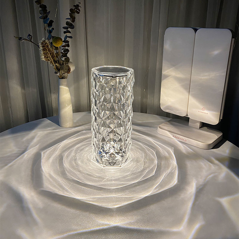 Nordic Crystal Lamp | USB Table/Bedroom Lamps