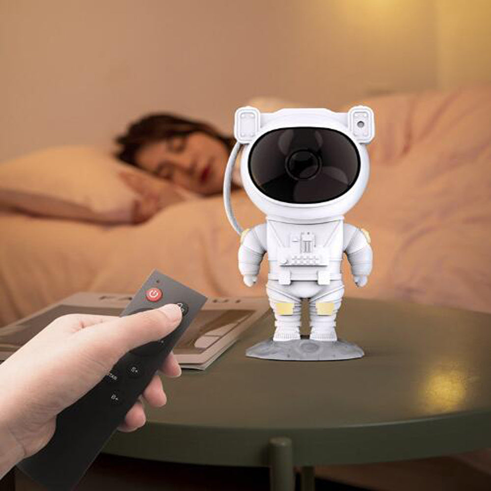 Astronaut Galaxy Starry Sky Projector Nightlight USB Bedroom Table Lamp