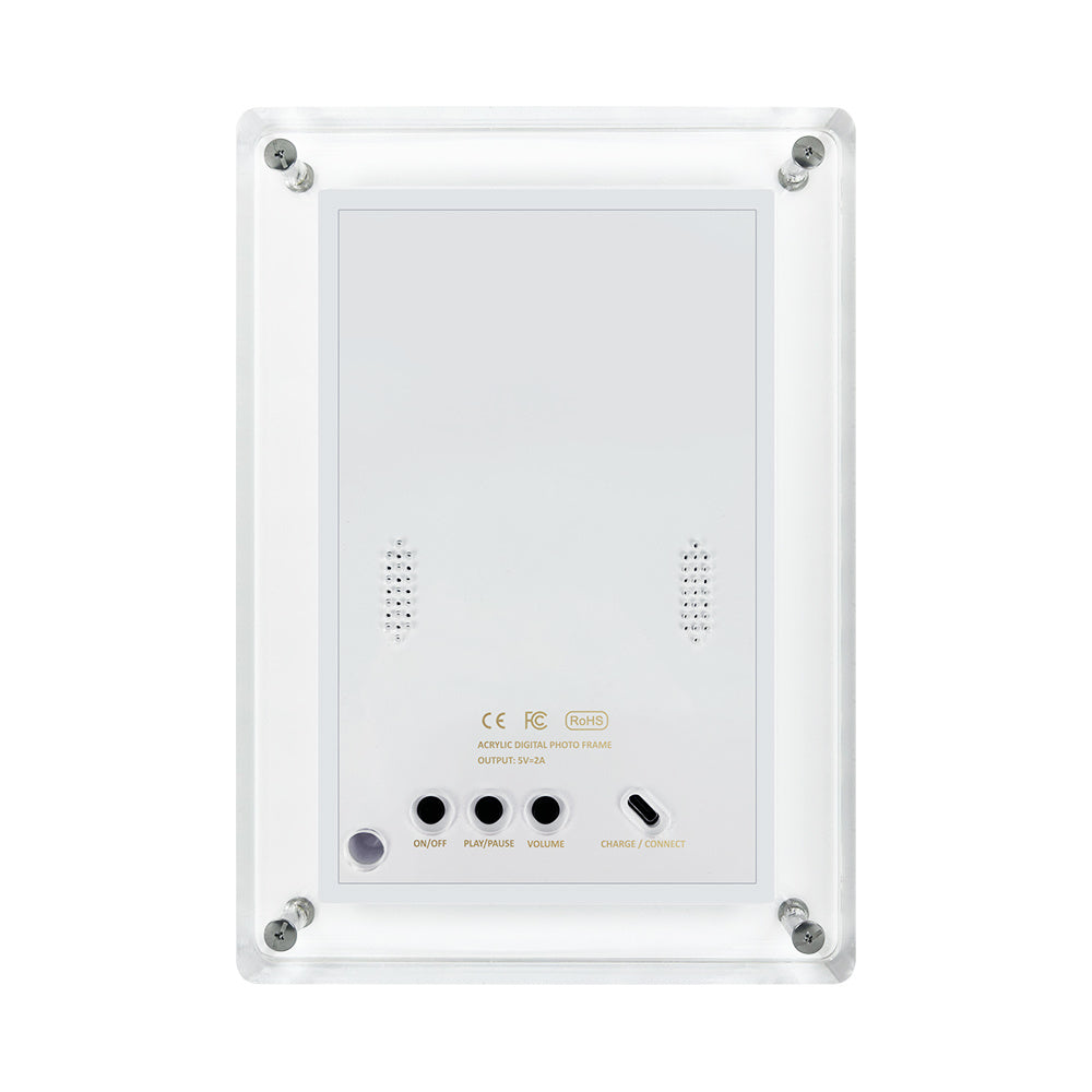 7 Inch IPS Screen Video Acrylic Digital Photo Picture Wifi Frame Signage Racks