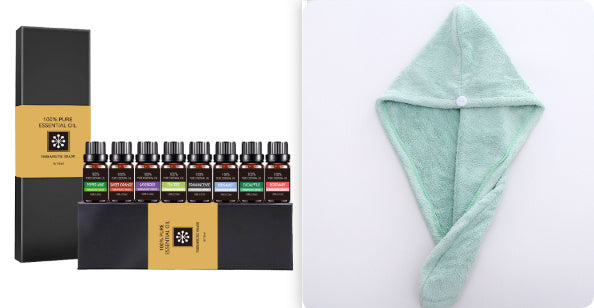 Organic Essential Oils | Natural Therapeutic Grade Aromatherapy Oil Gift Kit For Diffuser
