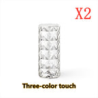 Nordic Crystal Lamp | USB Table/Bedroom Lamps